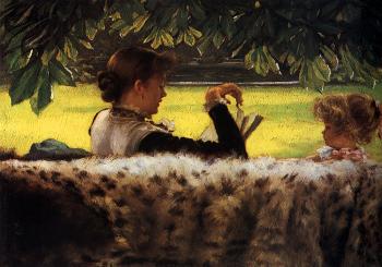 詹姆斯 蒂索 Reading a Story 詹姆斯 蒂索 Reading a Story